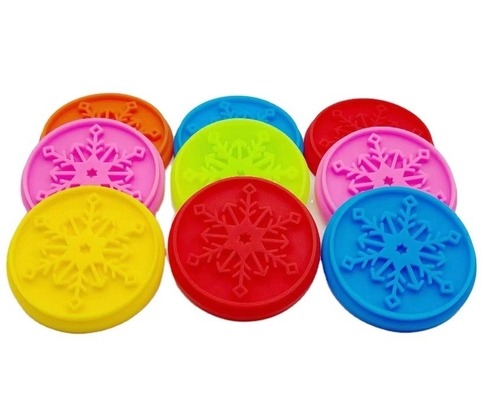 Christmas Baking Decor Tools Food Grade Silicone Wood Cookie Stamps And Biscuit Cutter
