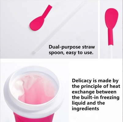 Modern Design WITH LID Children's Summer Must-Have Sand Ice Cup for Quick Cooling