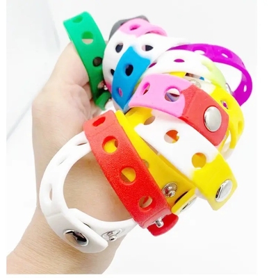 Custom Silicone Bracelet for Christmas Halloween Party Gifts Adjustable 21cm Wristband
