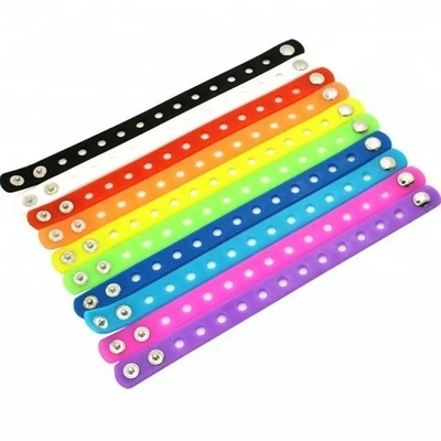 Custom Silicone Bracelet for Christmas Halloween Party Gifts Adjustable 21cm Wristband