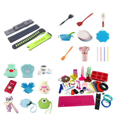 Custom Silicone Pieces Customized and Manufactured by Experienced Silicone Product