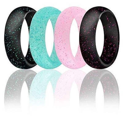 Custom Soft Silicone Finger Ring for Women Safe Food Grade Processing Design Service