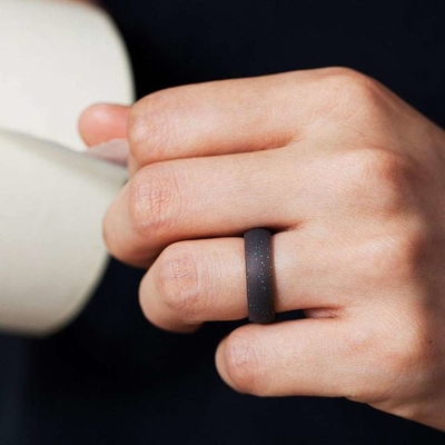 Custom Soft Silicone Finger Ring for Women Safe Food Grade Processing Design Service