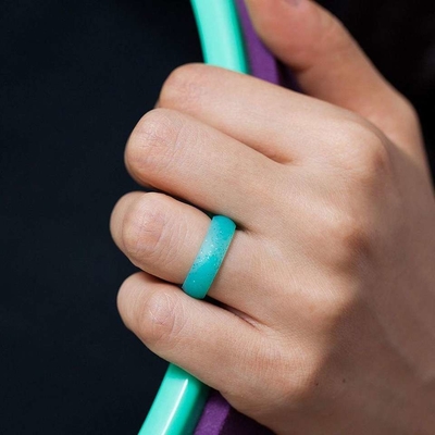 Custom Soft Silicone Finger Ring for Women Safe Food Grade Processing Design Service