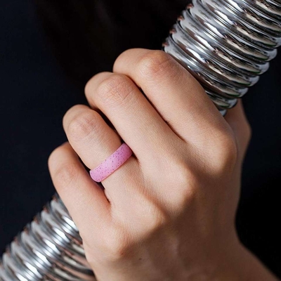 Custom Soft Silicone Finger Ring for Women Safe Food Grade Processing Design Service