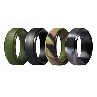 Processing Service Moulding OEM Bap Free Non-Toxic Silicone Wedding Single Ring For Man