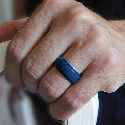 Processing Service Moulding OEM Bap Free Non-Toxic Silicone Wedding Single Ring For Man