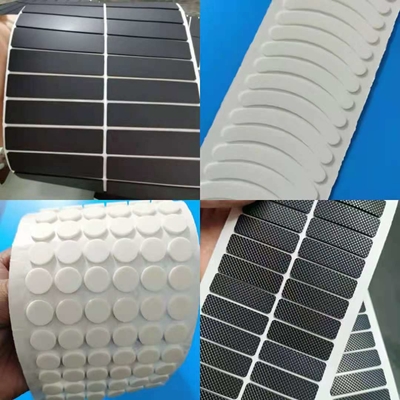 Custom Silicone Pad for Moulding Processing Service Transparent Black Mesh Rubber Foot
