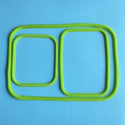 Customized Square Lunch Box Silicone Seal Ring for Toughened Glass Bowl and Fresh Box