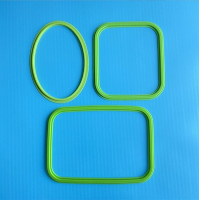 Customized Square Lunch Box Silicone Seal Ring for Toughened Glass Bowl and Fresh Box