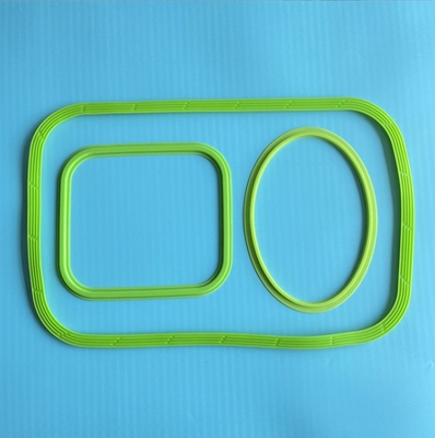 Customized Square Lunch Box Silicone Seal Ring for Toughened Glass Bowl and Fresh Box