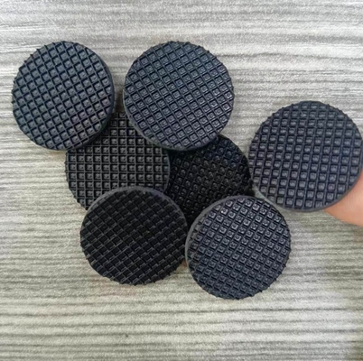 Custom Size Black Mesh Silicone Rubber Moulding Gasket with Self-Adhesive Foot Pad
