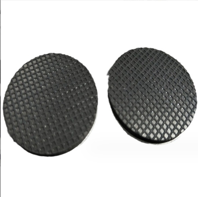Custom Size Black Mesh Silicone Rubber Moulding Gasket with Self-Adhesive Foot Pad