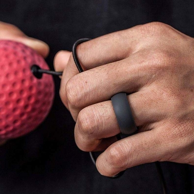 Custom Design Eco-Friendly Silicone Rubber Finger Ring Flexible and Durable Wedding Band