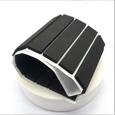 Customized Single Sided Adhesive EVA Foam Pad Black Circular Foot Pad for Protection