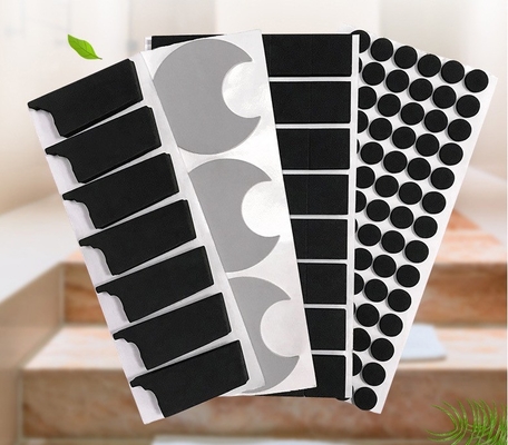 Customized Single Sided Adhesive EVA Foam Pad Black Circular Foot Pad for Protection