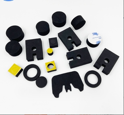 Moulding Processing Service Custom Self Adhesive Backed EVA Felt Rubber Feet Bumper Pads