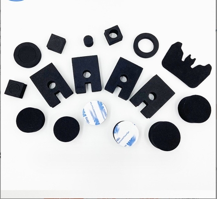 Moulding Processing Service Custom Self Adhesive Backed EVA Felt Rubber Feet Bumper Pads