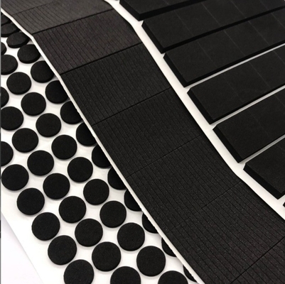 Moulding Processing Service Custom Self Adhesive Backed EVA Felt Rubber Feet Bumper Pads