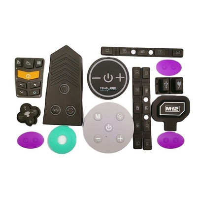 Processing Service Moulding Silicone Rubber Button Customized Push Button Switch