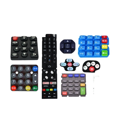 Processing Service Moulding Silicone Rubber Button Customized Push Button Switch