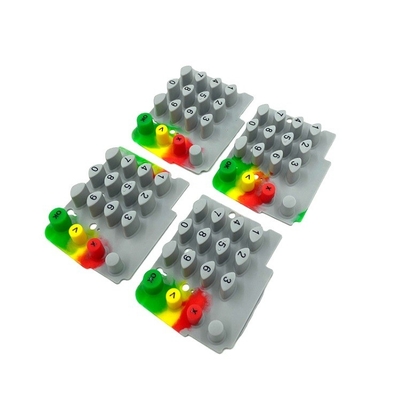 Processing Service Moulding Silicone Rubber Button Customized Push Button Switch