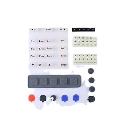 Processing Service Moulding Silicone Rubber Button Customized Push Button Switch