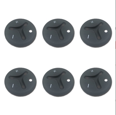 Silicone Rubber Keypads with Moulding Processing Service and Customized Design
