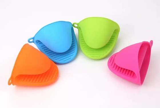 Food Grade Silicone Oven Mitt Heat Resistant Mini Pot Holder for Baking Cooking Accessories