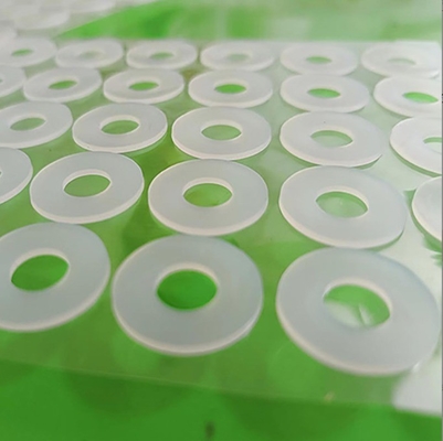 Cutting Processing Service Custom Silicone Gasket Flat Washers Rubber Seal Rings