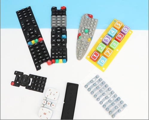 Colorful Keypad Keyboard Silicone Rubber Membrane Switch with Customized EPDM NR NBR