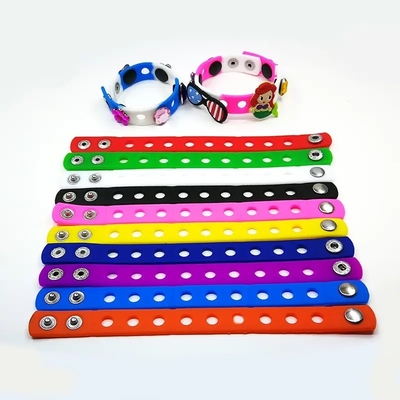 Hot Seller Kids Silicone Rubber Bracelet Charms for Education Target End User 21cm
