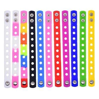 Silk Screen Printing Custom Logo Scented Silicone Bracelet for Other Activities Usage