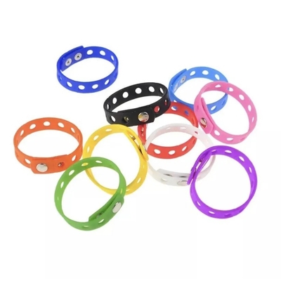 Silk Screen Printing Custom Logo Scented Silicone Bracelet for Other Activities Usage