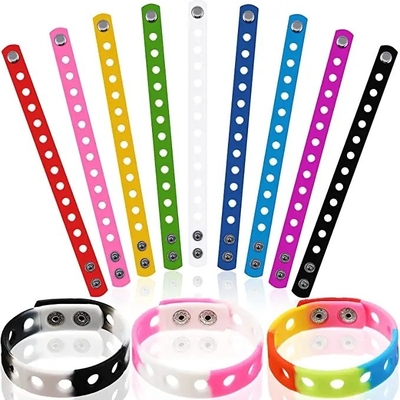 Silicone Wristband for Education Baby Jewelry Pendant Fashion Style Wrist Toy Soft Rubber Kids Gift