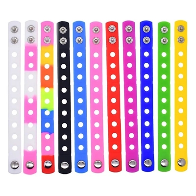 Silicone Wristband for Education Baby Jewelry Pendant Fashion Style Wrist Toy Soft Rubber Kids Gift