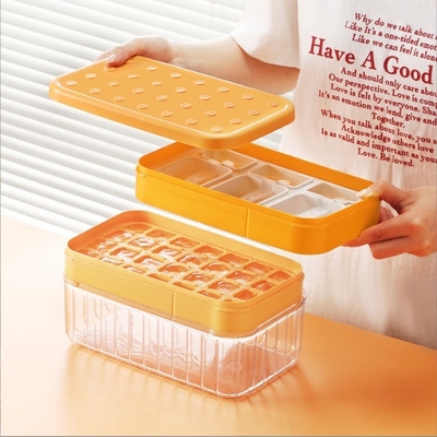 Ice Cream Makers Large Capacity Ice Cube Mold for Household Food Grade Ice Making Box