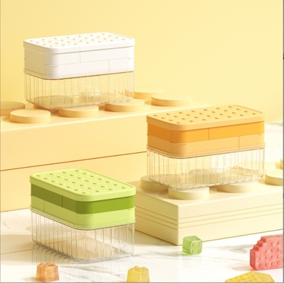 Ice Cream Makers Large Capacity Ice Cube Mold for Household Food Grade Ice Making Box