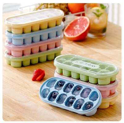 Food Grade Silicone Ice Cube Mold for Large Capacity Storage in Household Refrigerators