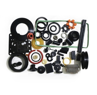 Customized Silicone EPDM NBR NR Rubber Parts Moulding for Various Industrial Needs