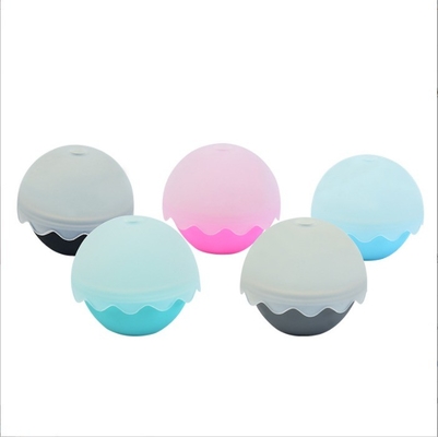 Silicone Ice Ball Maker for 100% Food Grade Silicone Reusable Portable Sphere Round Shape