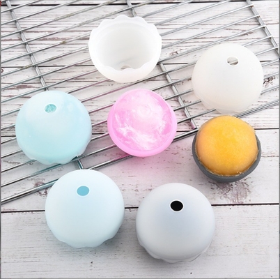 Ice Cream Tools Type Food Grade Round Silicone Ice Mold for Stocked Whiskey Ice Balls