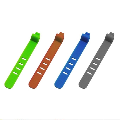 MVQ Custom Moulding Silicone Rubber Molded Part for Multifunctional Adjustable Cable Band
