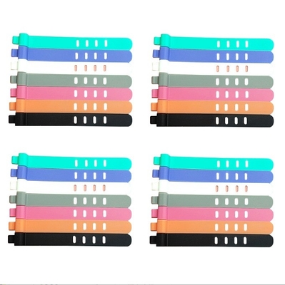 MVQ Custom Moulding Silicone Rubber Molded Part for Multifunctional Adjustable Cable Band