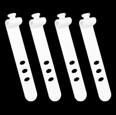 MVQ Custom Moulding Silicone Rubber Molded Part for Multifunctional Adjustable Cable Band