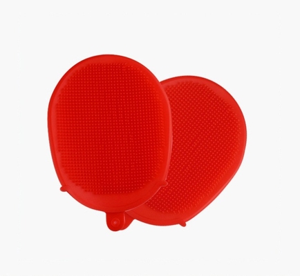 Custom SBR Silicone Molded Part for Food Grade Dish Washing Brush and Vegetable Washing