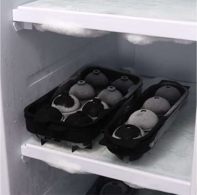 Stocked Hot Easy Release Whiskey Silicone Ice Reusable Sphere Ball Cube Tray Ice Mold Ice Ball Maker