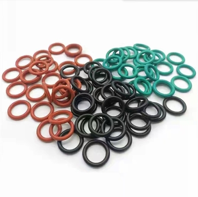CR High Precision FPM FFKM HNBR NBR FKM Silicone EPDM Rubber O-Ring Seals for Moulding