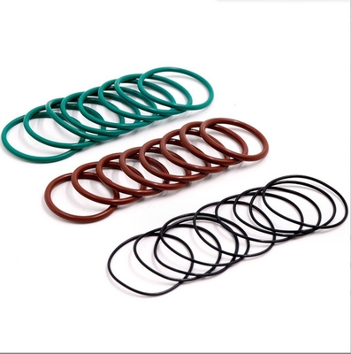 CR High Precision FPM FFKM HNBR NBR FKM Silicone EPDM Rubber O-Ring Seals for Moulding