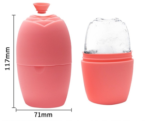 Sustainable Silicone Facial Ice Roller for Cooling Massage and Beauty Care Routine